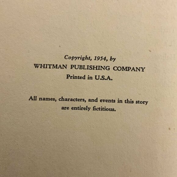 Trixie Belden & The Mysterious Visitor by Julie Campbell 1954 Hardcover Book - Picture 4 of 4